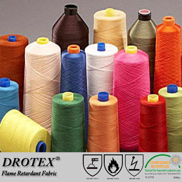 Drotex® 100% meta-aramid sewing threads offers outstanding resistance against heat up to flame temperatures of 371°C. Fire retardant protective garments require the highest level of security and durability to protect fire fighters, industrial workers and military combat personnel.